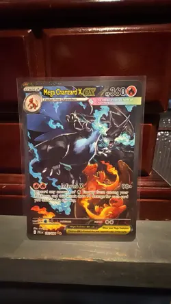 Pokemon Tcg Mega Charizard X ex SIR 125/094 Phantasmal Flames -Pack Fresh NM - Image 1
