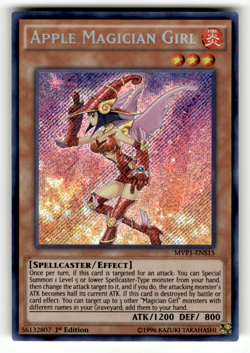 Apple Magician Girl MVP1-ENS15 1st Edition Secret Rare The Dark Side of Dimensio - Image 1