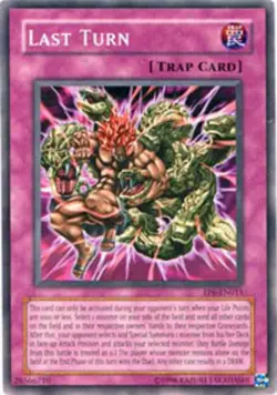 1x (EX) Last Turn - TP6-EN015 - Common - Unlimited Edition YuGiOh - Image 1