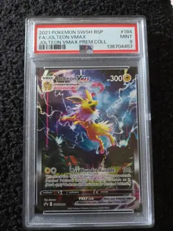 Jolteon VMAX SWSH184 SWSH: Sword & Shield Promo Cards Holo - Image 1