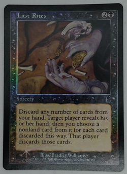 MTG Last Rites [Odyssey] FOIL ~ Magic the Gathering - Image 1
