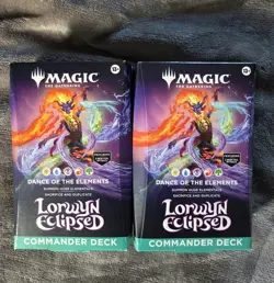 2 PACK LOT- MTG Lorwyn Eclipsed Dance Of The Elements Commander Decks - NEW - Image 1