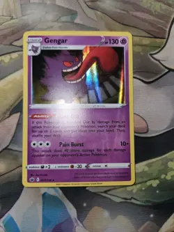 Pokemon-Gengar 057/198 Swsh06: Sword & Shield - Chilling Reign Holo - Image 1