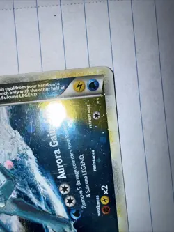 Pokemon TCG Raikou Suicune Legend HeartGold 93/95 Rare Card Bottom LP/NM - Image 4