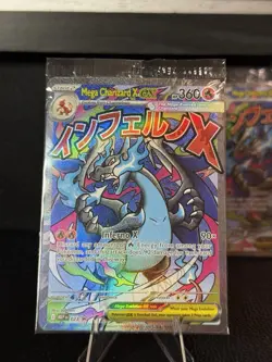 Mega Charizard X ex 023 Me: Mega Evolution Promo Holo Pokemon TCG Sealed - Image 2