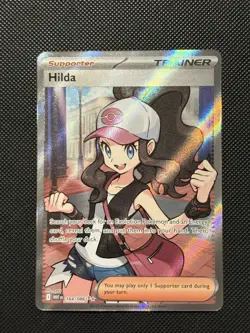 Pokemon White Flare - Hilda - 164/086 - Full Art Trainer - M/NM - Image 2