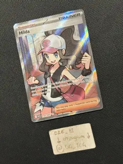 Pokemon White Flare - Hilda - 164/086 - Full Art Trainer - M/NM - Image 3