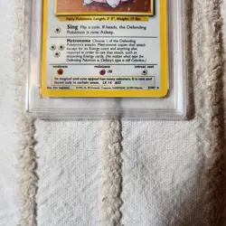 1999 Pokemon Game Clefairy - Rare Holo PSA 6 EX-MT #5 - Image 3