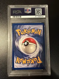 1999 POKEMON FOSSIL 1ST ED #19 DRAGONITE PSA 10 - Image 2