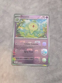 Pokemon Black Bolt Duosion 038/086 Master Ball MB Reverse Holo NM - Image 1