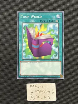 Yugioh - Toon World - MIL1-EN042 - Common - 1st Edition - NM/VLP - Image 1