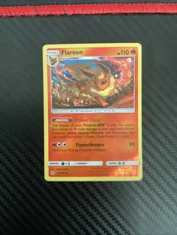 Flareon 25/236 Reverse Holo Cosmic Eclipse Pokemon Card TCG NM - Image 1