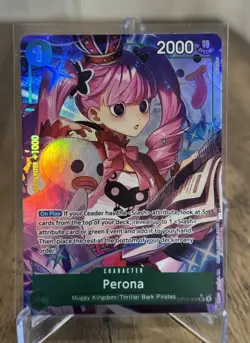 Perona (Alt Art) OP12-034 SR Legacy of the Master - ONE PIECE Card Game English - Image 1