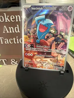 Team Rocket's Wobbuffet 203 Sv: Scarlet & Violet Promo Cards Holo - Image 1