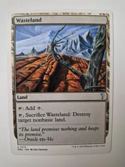 Wasteland (White Border) Mystery Booster 2 Regular - Image 1