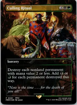 Culling Ritual 1 WPN & Gateway Promos Near Mint FOIL MTG - Image 1