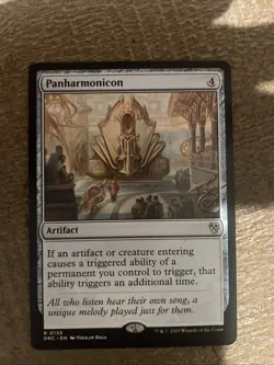 Panharmonicon Commander:Aetherdrift Regular NM Free Shipping Magic The Gathering - Image 1