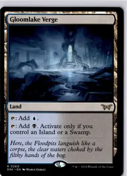 Gloomlake Verge Duskmourn: House of Horror Regular NM R 0260 - Image 1