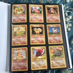 Old Vintage Wotc Pokemon Tcg Binder Bundle Joblot X105 Cards - Image 3