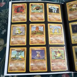 Old Vintage Wotc Pokemon Tcg Binder Bundle Joblot X105 Cards - Image 4