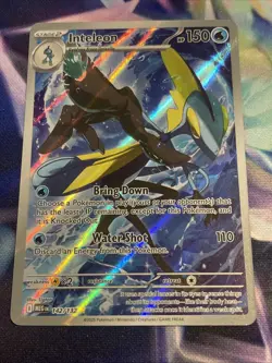 Pokemon TCG Inteleon 142/132 Illustration Rare Mega Evolution NM/M - Image 1
