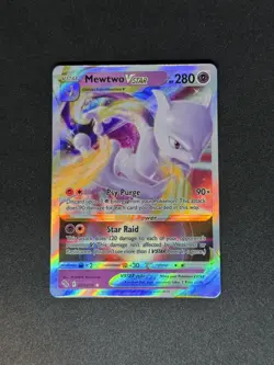 Mewtwo VSTAR 031/078 Pokemon GO Holo Ultra Rare - Image 1