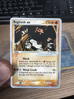 Regirock EX 99/106 - Ex Emerald 2005 Ultra Rare Holo Pokemon TCG - Image 1