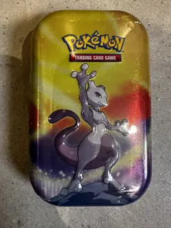 (Pokemon Kanto Power Mini Tin - Mewtwo - Brand and Sealed - Image 1