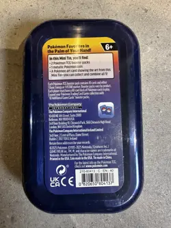 (Pokemon Kanto Power Mini Tin - Mewtwo - Brand and Sealed - Image 2