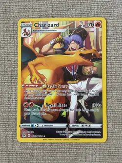 Charizard TG03/TG30 Holo Lost Origin Trainer Gallery Pokemon NM - Image 1