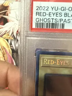 Red-eyes Black Dragon GFP2-EN176 Ghost Rare 1st Edition Yugioh PSA 10 - Image 4