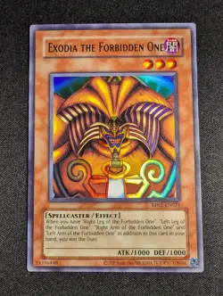 Exodia the Forbidden One RP01-EN021 Unlimited Ultra Rare Retro Pack Reprint NM - Image 1