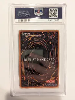 Japanese 2004 Yu-Gi-Oh Duelist Name Card Tournament Promo PSA 10 - Image 2