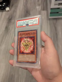 Japanese 2004 Yu-Gi-Oh Duelist Name Card Tournament Promo PSA 10 - Image 3
