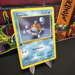 1st Edition Squirtle - Vintage 68/82 Team Rocket Pokemon Card - Image 2