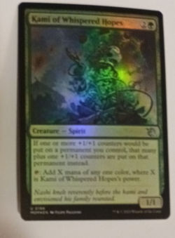 Kami of Whispered Hopes FOIL NM MOM March of the Machine MTG Magic the Gathering - Image 1