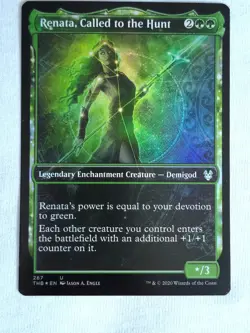Renata, Called to the Hunt 267 Showcase Theros Beyond Death Foil MTG - Image 2