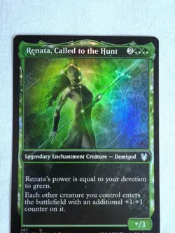 Renata, Called to the Hunt 267 Showcase Theros Beyond Death Foil MTG - Image 3