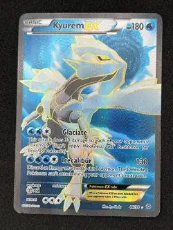 Pokemon TCG Kyurem EX 86/98 Full Art Ultra Rare Holo XY Ancient Origins - Image 1