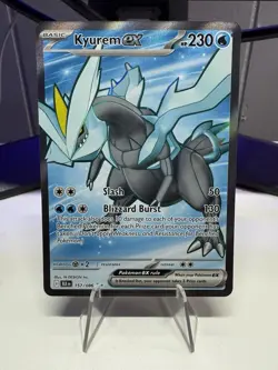 Pokemon Kyurem ex 157/086 Black Bolt Scarlet & Violet Ultra Rare Full Art - Image 1