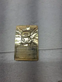 Pokemon! 1999 Promotional 23K Gold Plated Tradong Cards From BK Lot Of 3 - Image 3