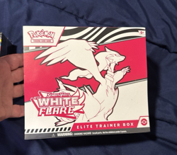 Pokemon TCG Scarlet Violet White Flare Elite Trainer Box ETB Sealed - Image 1