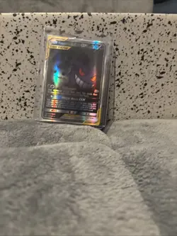 Pokemon TCG Holo Ultra Rare Gengar and Mimikyu Horrer House. READ DESCRIPTION - Image 1