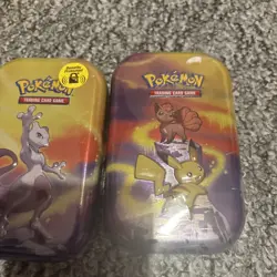 Pokemon TCG Kanto Friends Mini Tins Full Set of 5 brand new sealed x 3 - Image 4