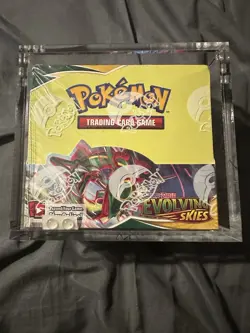Pokemon Sword & Shield Evolving Skies Booster Box 36 Packs FACTORY SEALED & Case - Image 1