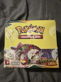 Pokemon Sword & Shield Evolving Skies Booster Box 36 Packs FACTORY SEALED & Case - Image 3