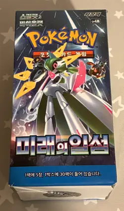 Pokemon TCG Future Flash Korean Booster Box sv4M UK Seller - Image 2