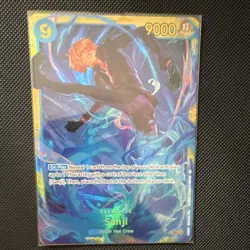 Namco Sanji One Piece CCG Wings of the Captain OP06-119 Secret Rare Foil PRB-02 - Image 1