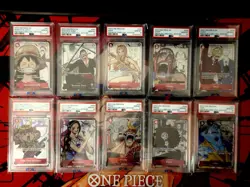 One Piece 25th Anniversary PSA 10 Set English Sequential - Image 2