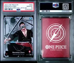One Piece 25th Anniversary PSA 10 Set English Sequential - Image 4